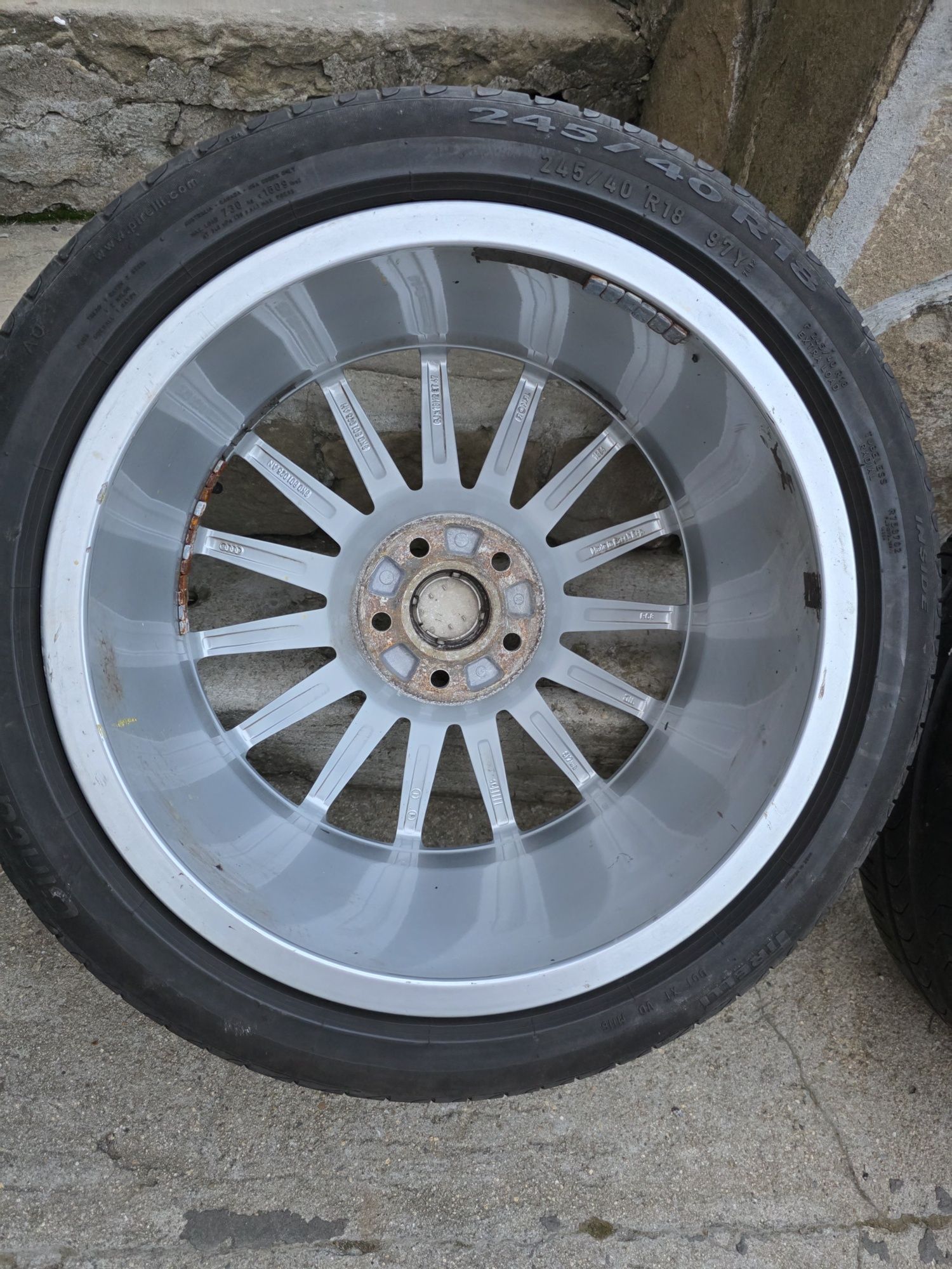 Джанти за ВАГ Ronal DTM 5X112 8J ET47 66.6!
