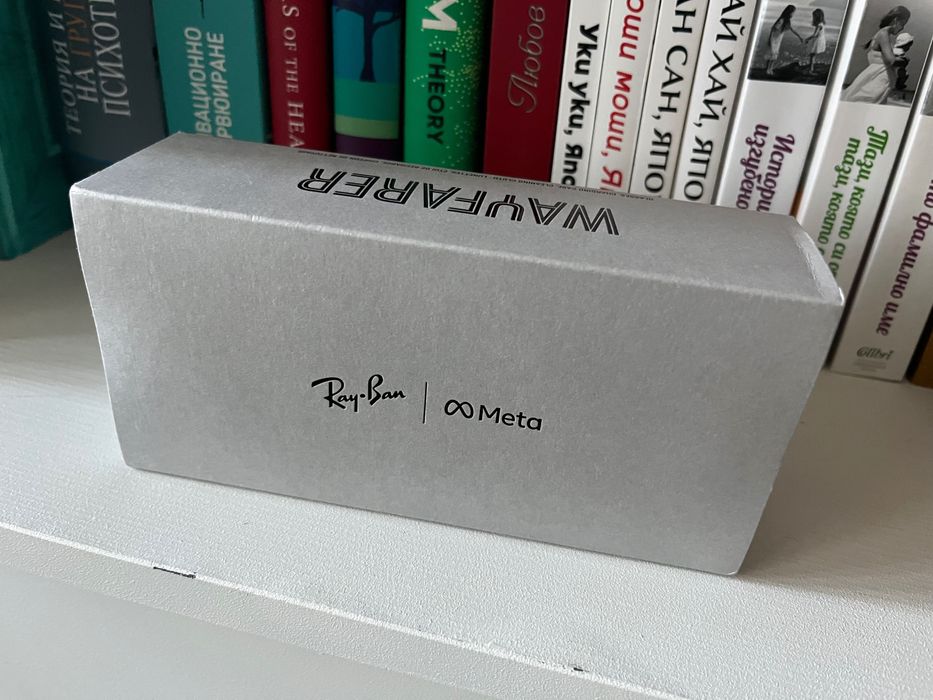 Ray Ban Meta Wayfarer Нови Smart Слънчеви Очила с камера