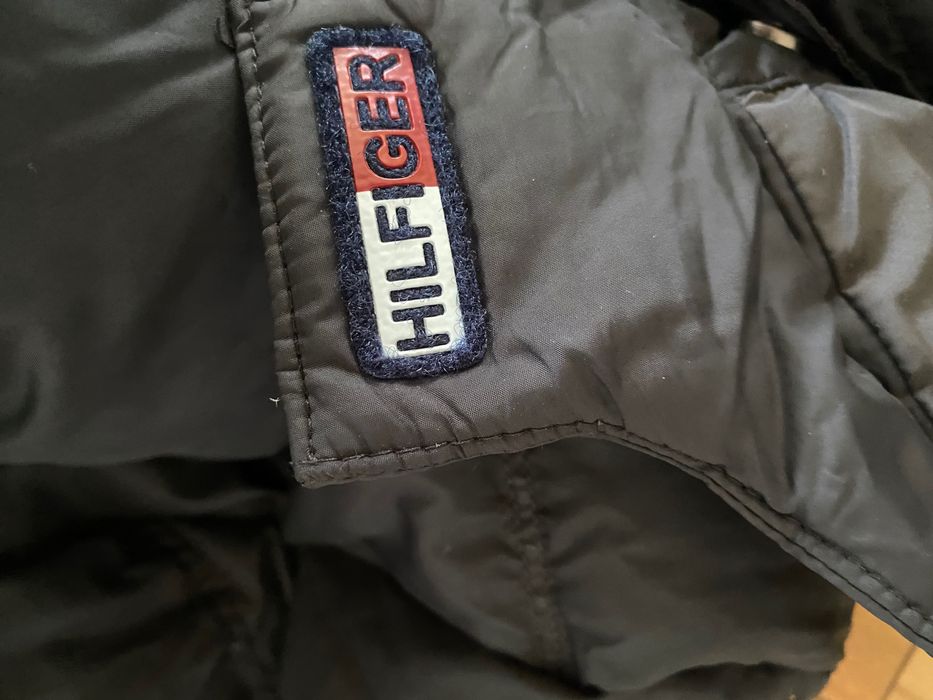 Черно Зимно яке Tommy Hilfiger, за момче, 164см