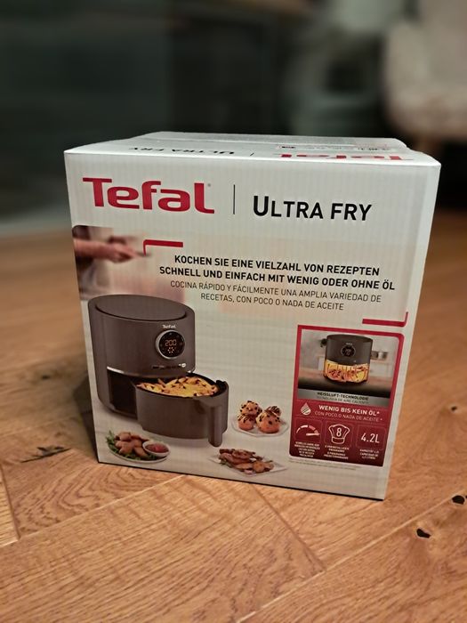Air fryer Tefal Ultra Fry Digital EY111B15 + garanție Emag