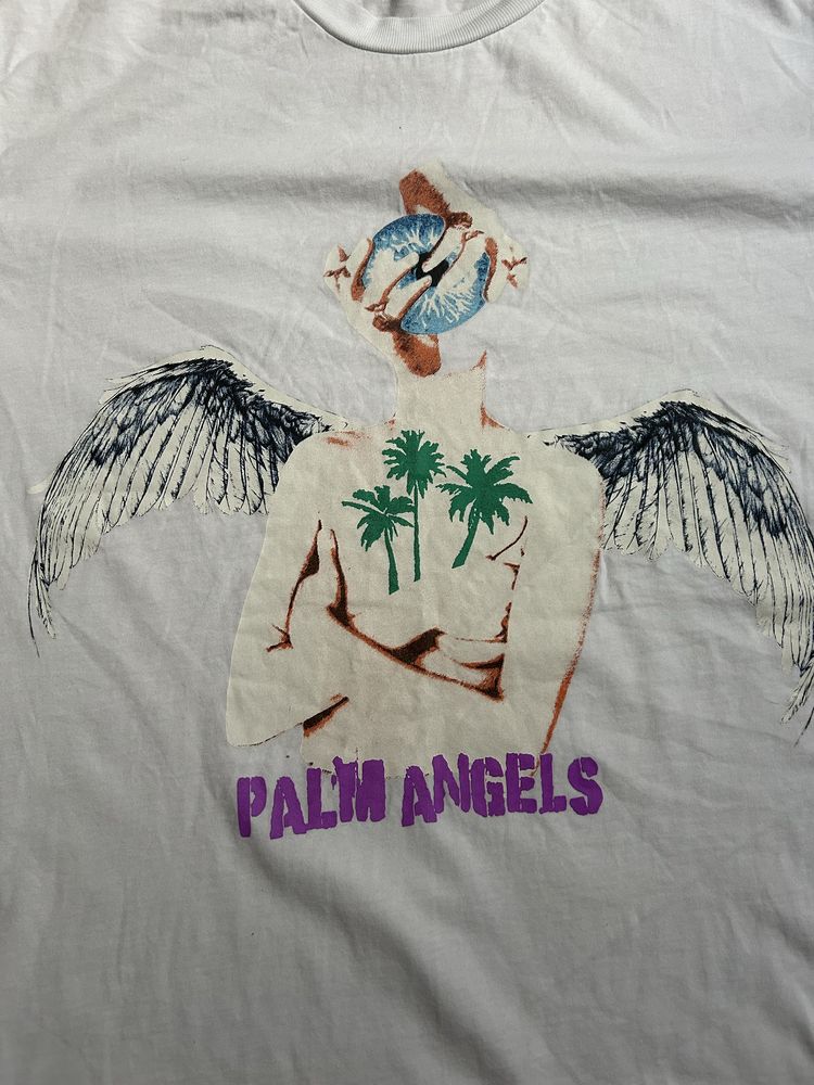 Tricou Palm Angels Alb