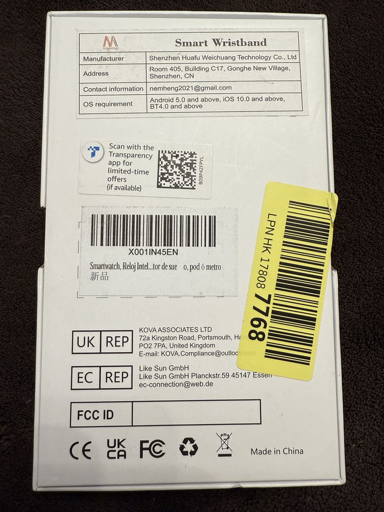 Smart watch Nemheng N22