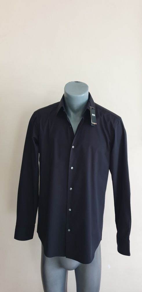 Hugo Boss  Regular Fit Easy Iron 38/ 15 S НОВО! ОРИГИНАЛ! Мъжка Риза!