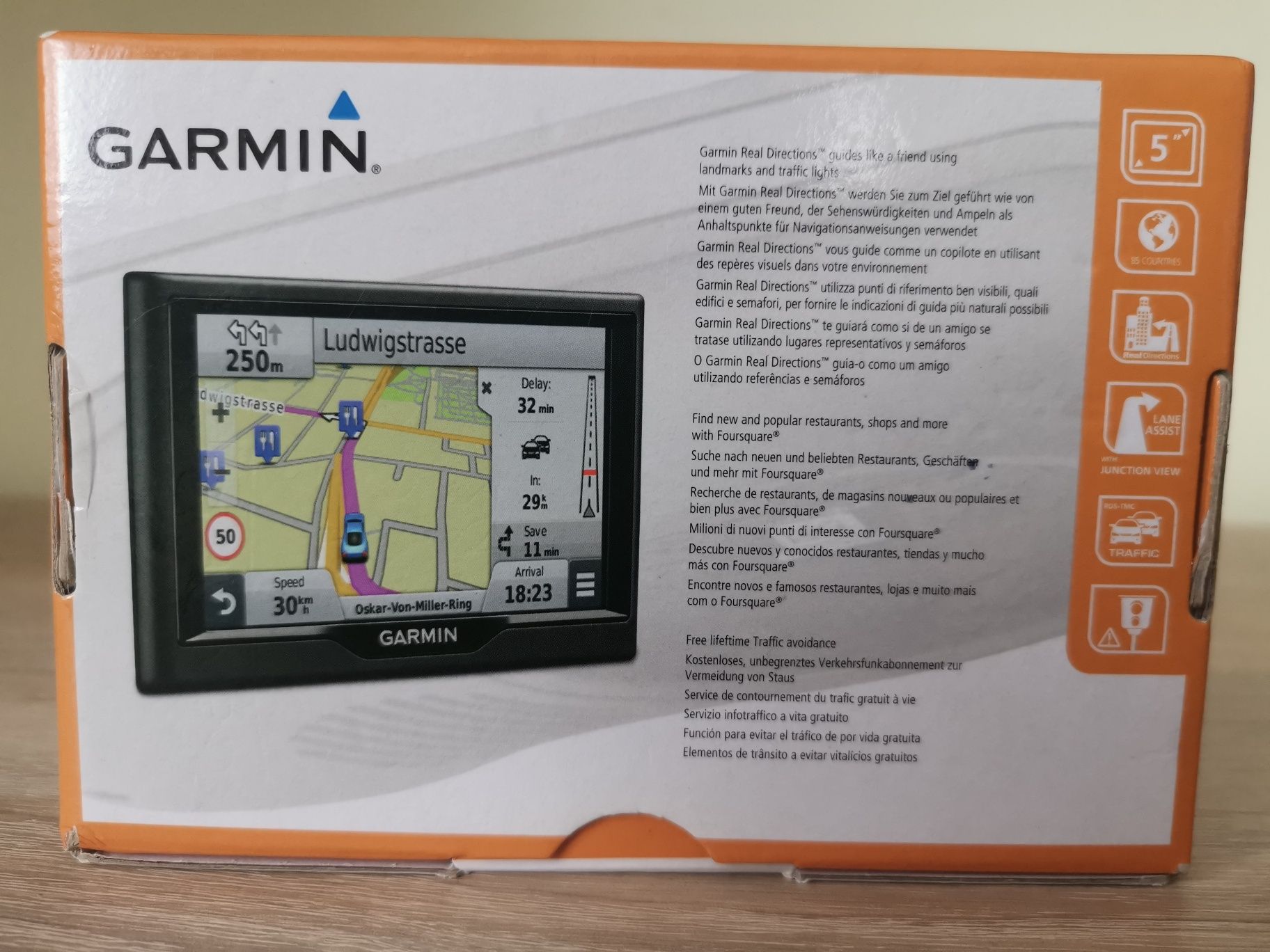 GPS Garmin Nuvi 58 LMT