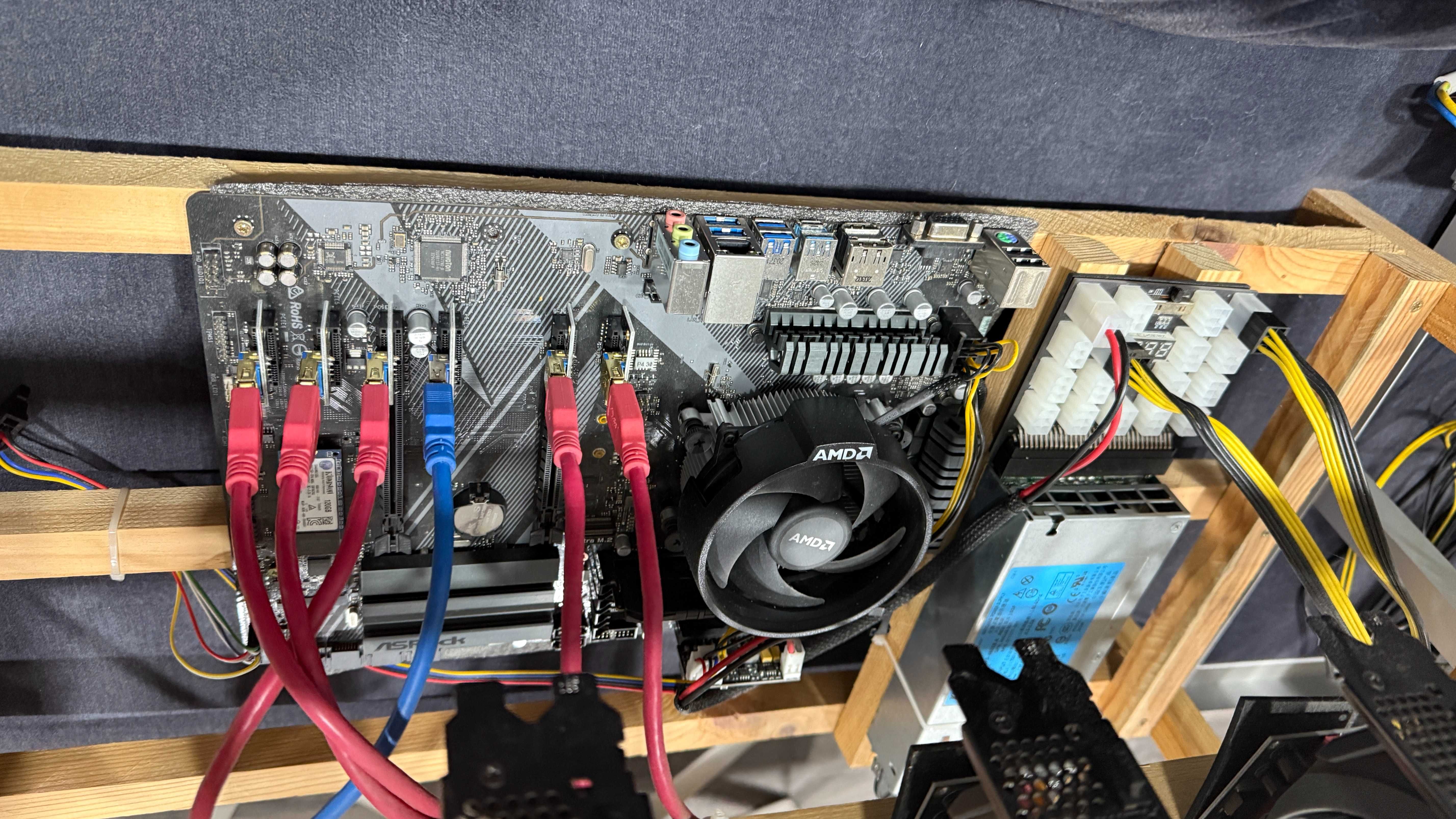 2xMining rigs/Копачки 3060ti no LHR