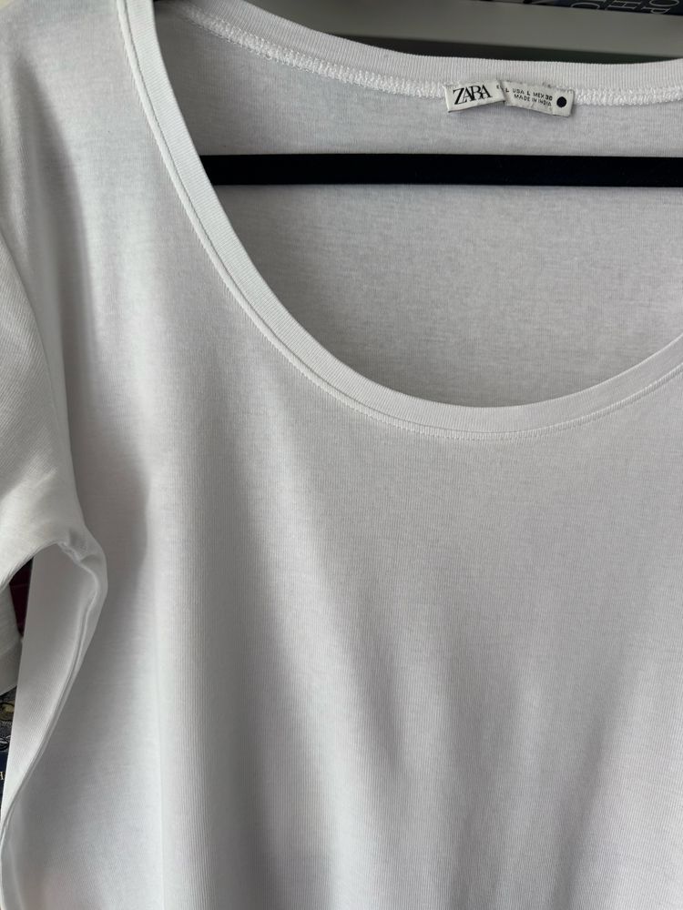 Zara тениска памук ХЛ размер