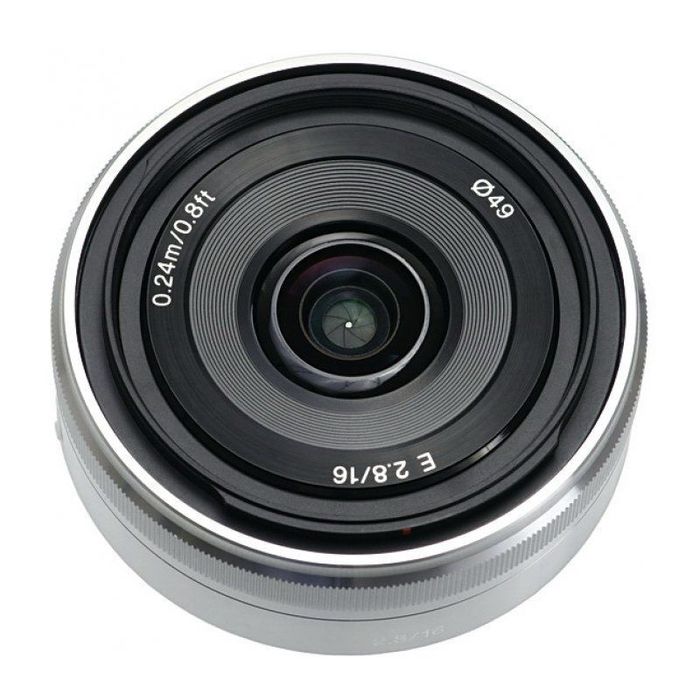 Объектив sony e; 16mm; f2.8