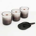 Larsen Pure White Semineu cu lumanari ZenFlame