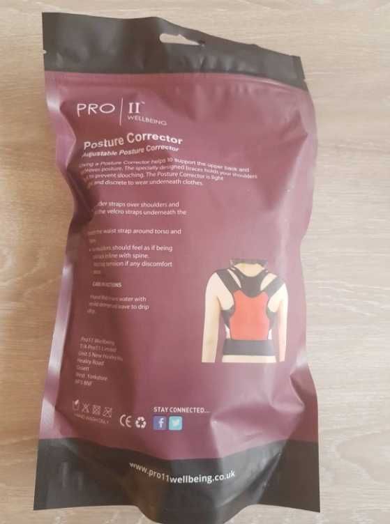 Ортопедичен Коригиращ стойката Колан Pro II Wellbeing