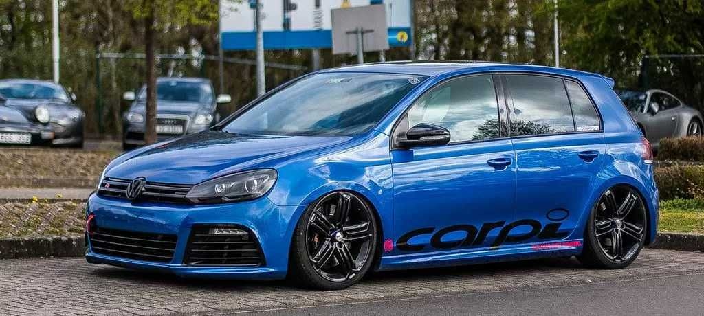 Предна броня за Golf 6 - R20 дизайн - Нова! На склад!