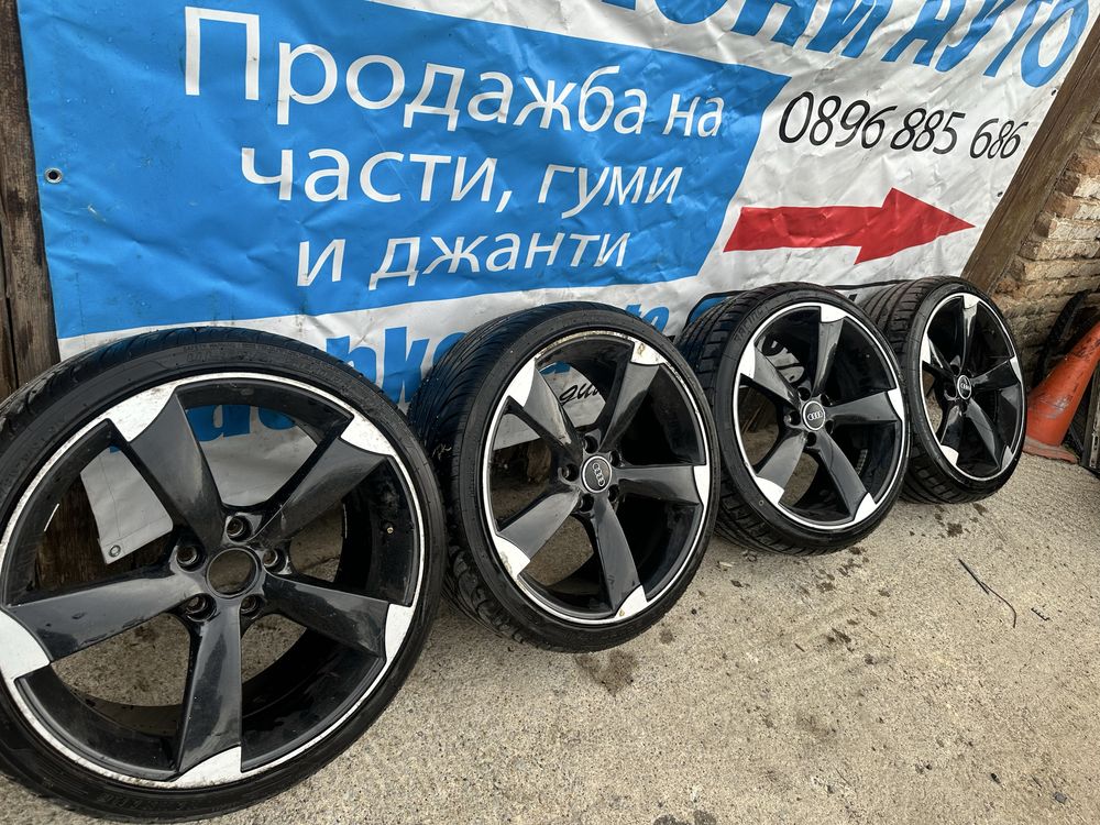 19 5х112 джанти с гуми ротор