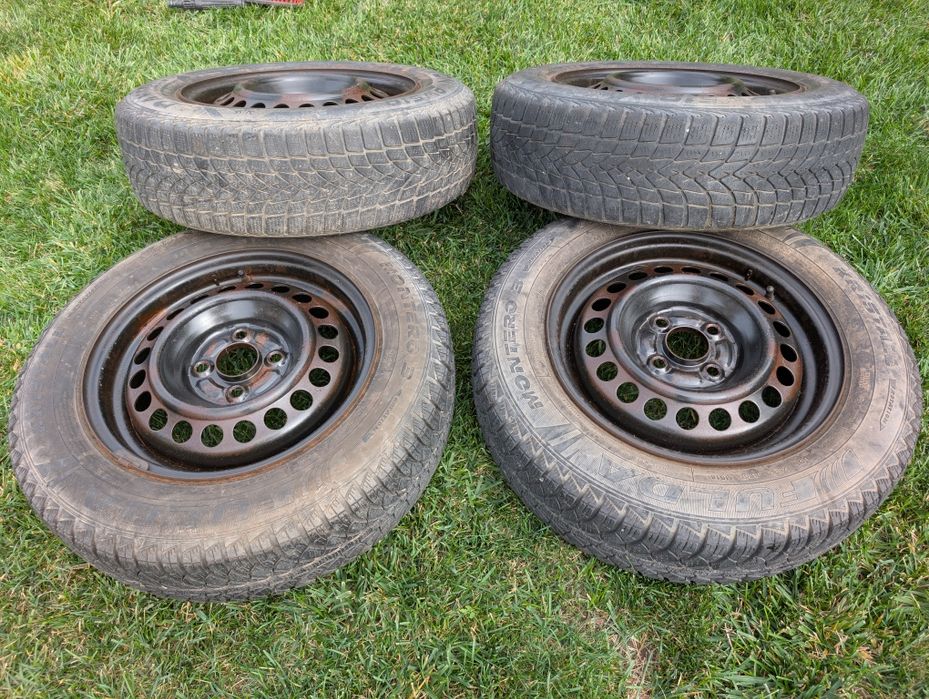 Jante tabla R14 4x100 de pe Honda Jazz,in stare foarte buna