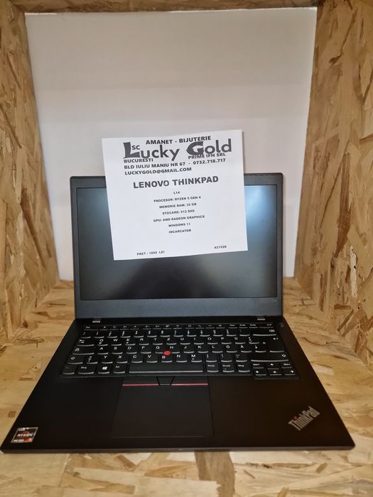 Lenovo ThinkPad L14 ryzen 5 Gen 4 32GB GARANTIE #21528