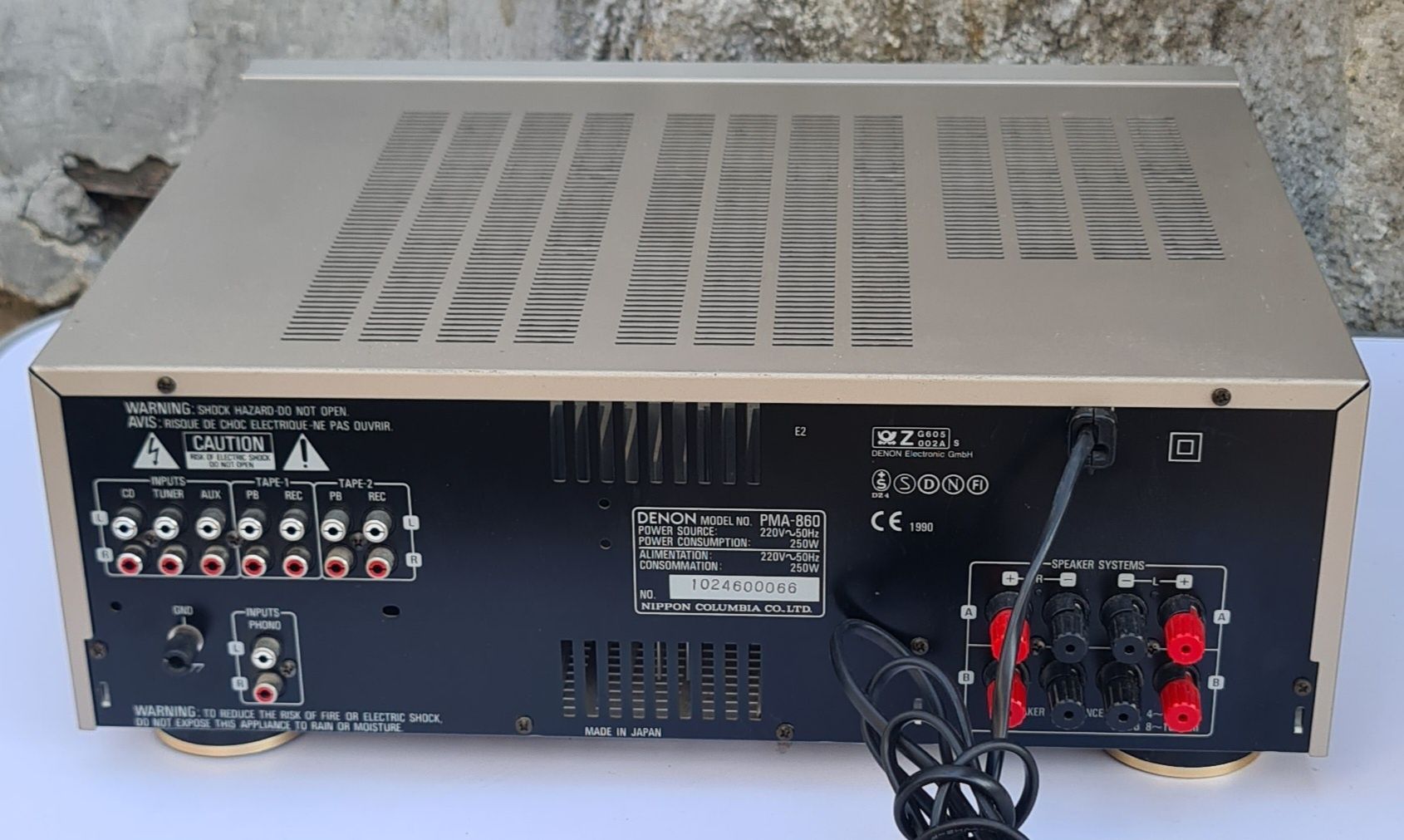 Denon PMA-860 Made In Japan