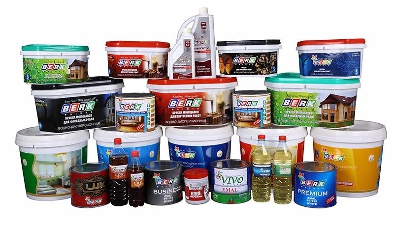 Краски водоэмульсионные, эмали, лаки и другое!