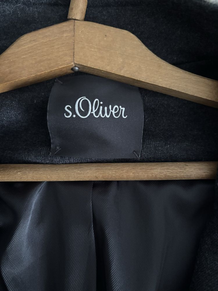 Вълнено палто S. Oliver