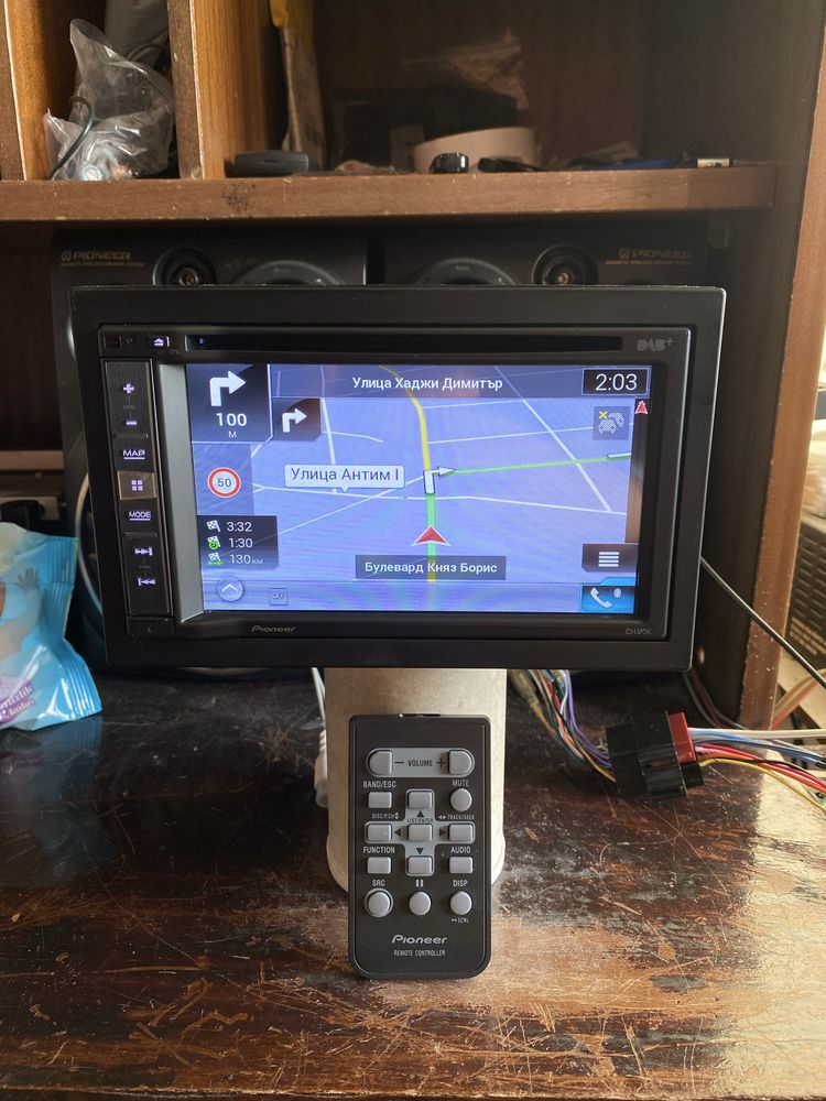 Pioneer AVIC-F9880DAB - ТОП!!- GPS, USB, Bluetooth DVD CD сд радио