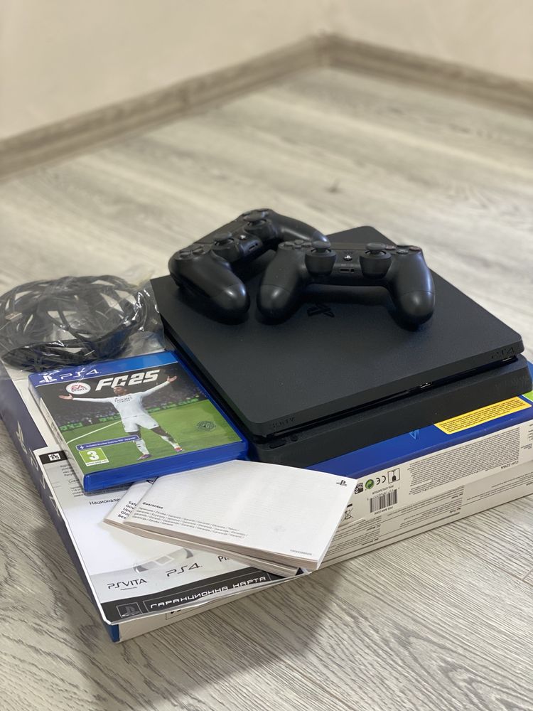 Playstation 4 Slim (PS4) 500GB+ с ГАРАНЦИЯ