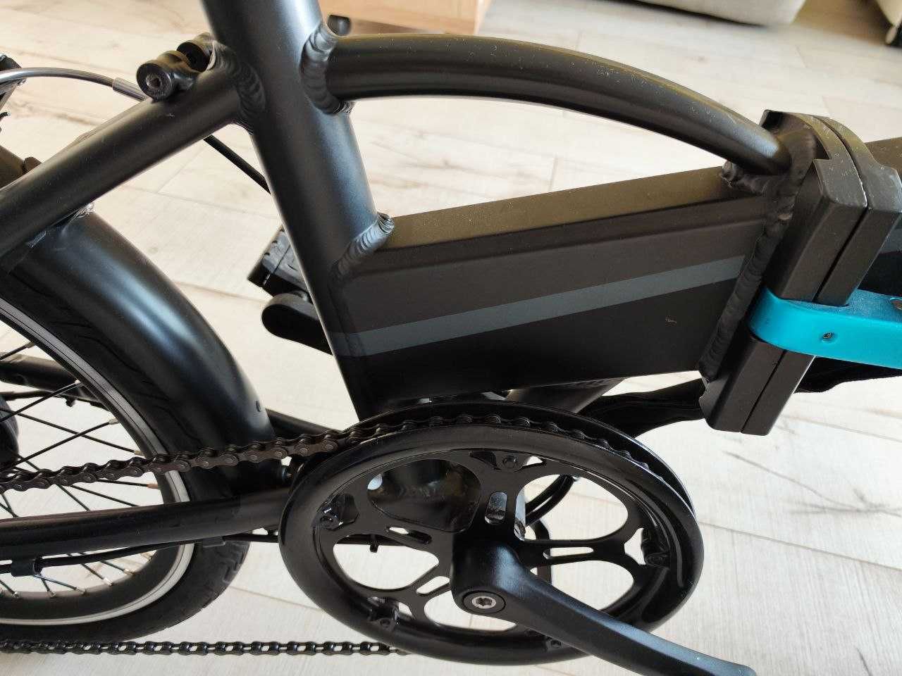 Bicicleta pliabila cu asistenta electrica TILT 500 E Gri-Negru