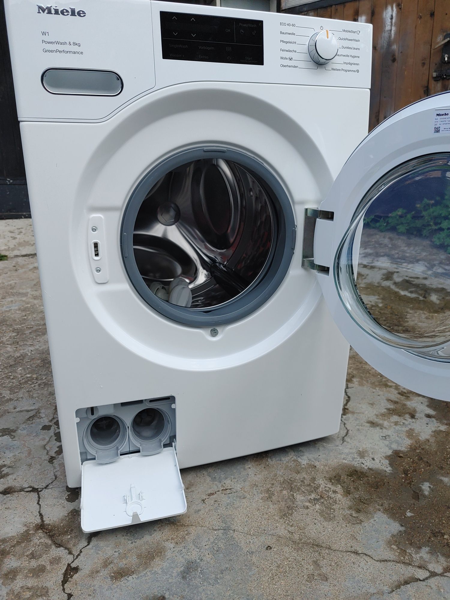 2025 Пералня Miele WWE360 GreenPerformance PowerWash 8kg/1600rpm