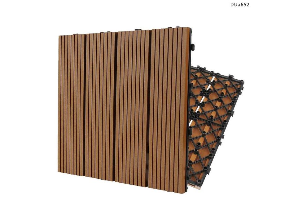 Pardoseală tip decking–ideală pentru curte, balcon și terasă. Modulara