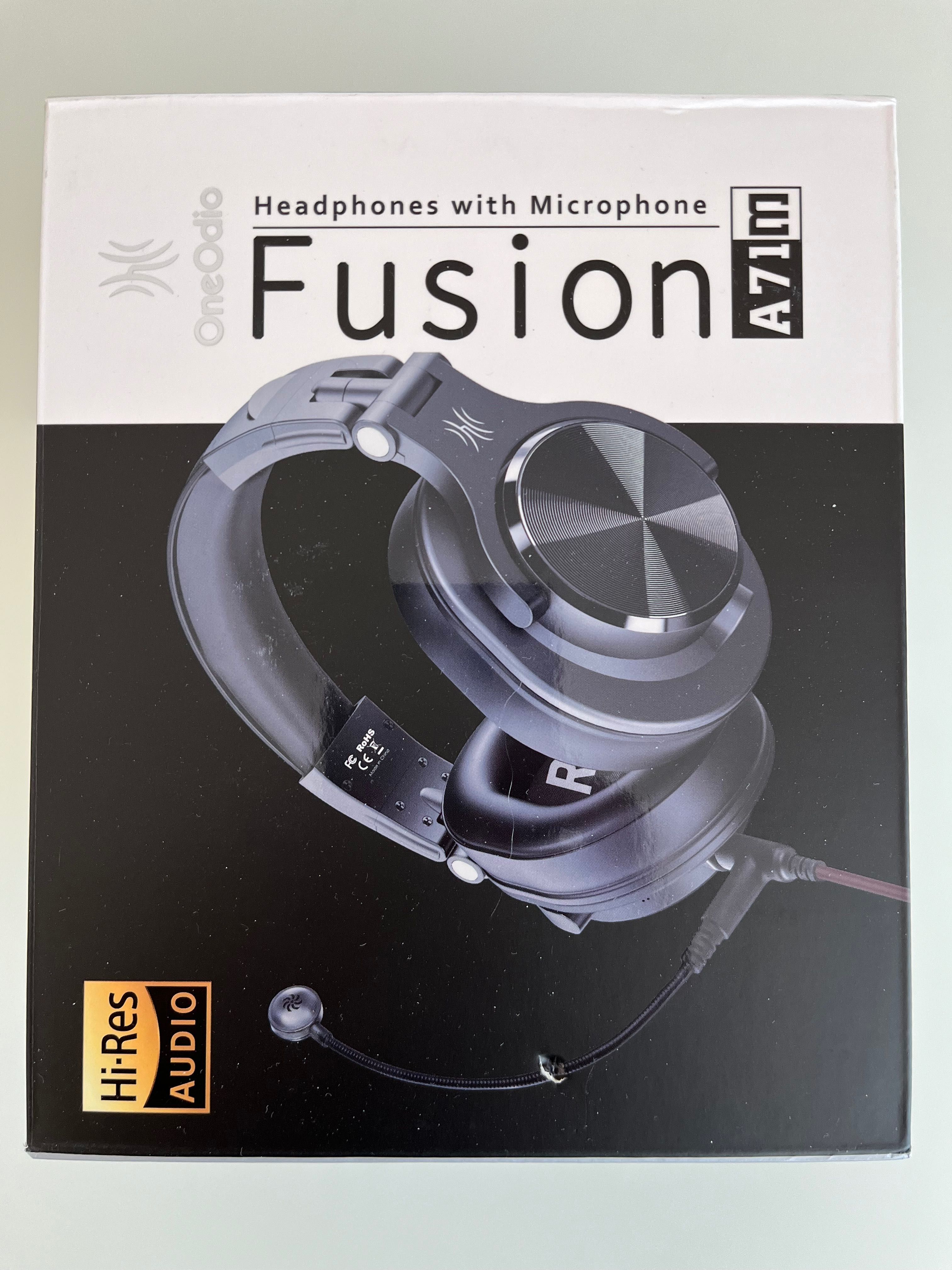 *НОВИ* Слушалки OneOdio Fusion A71m, Microphone, Hi-Res Audio