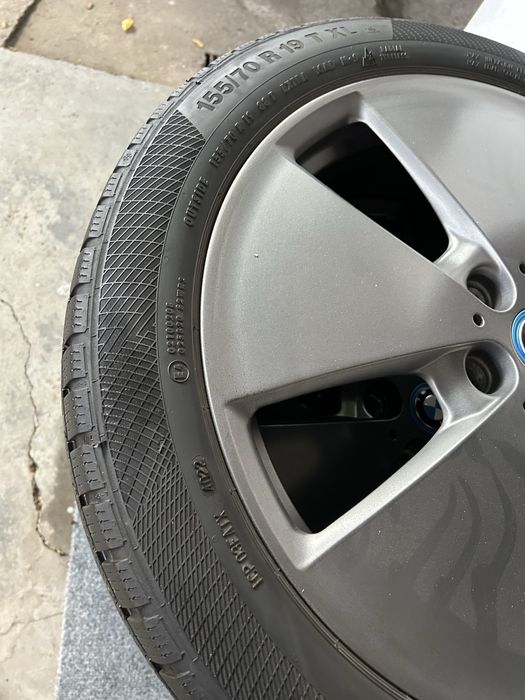 Джанти с  Зимни Гуми 155/70/19 цола BMW I3 original