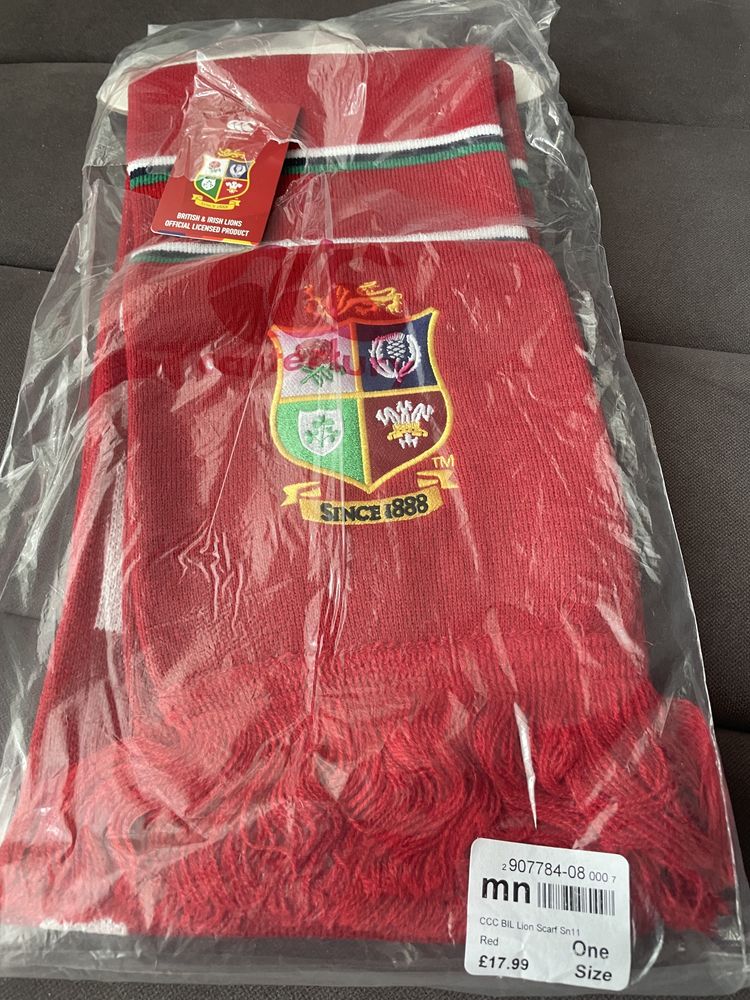 Esarfa/Fular Rugby Canterbury British and Irish Lion - NOU!!