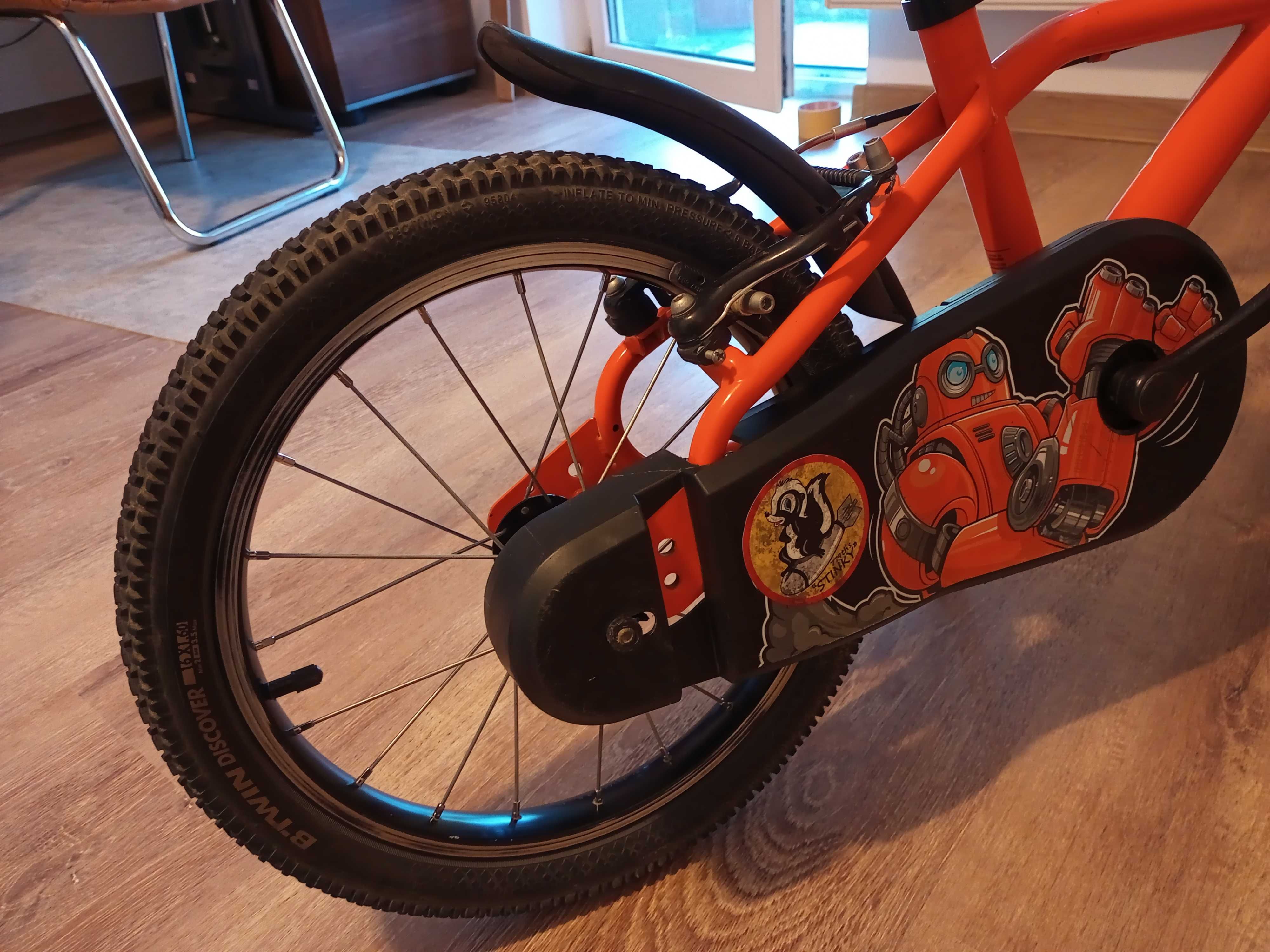 Bicicleta BTWIN 16" pentru copii intre 4 si6 ani (100-120 cm.)