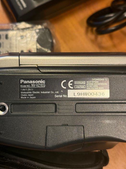 Camera video Panasonic NV-VZ1