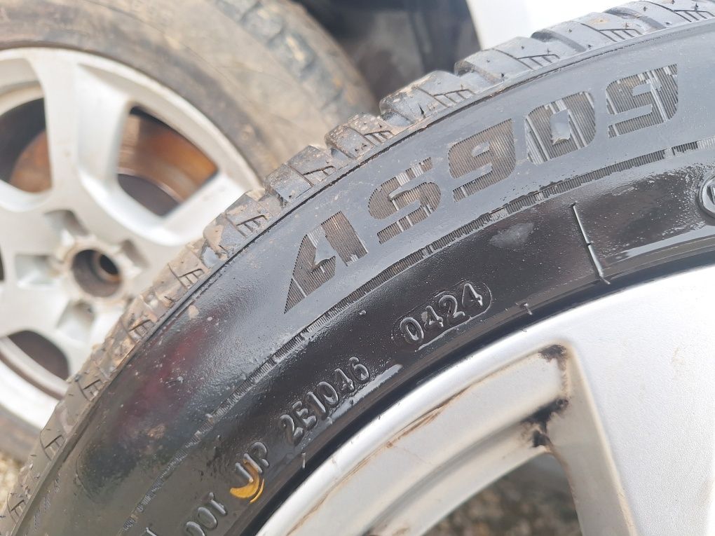 Jante originale 4 spite Audi A4 B8 225/55R17 vara