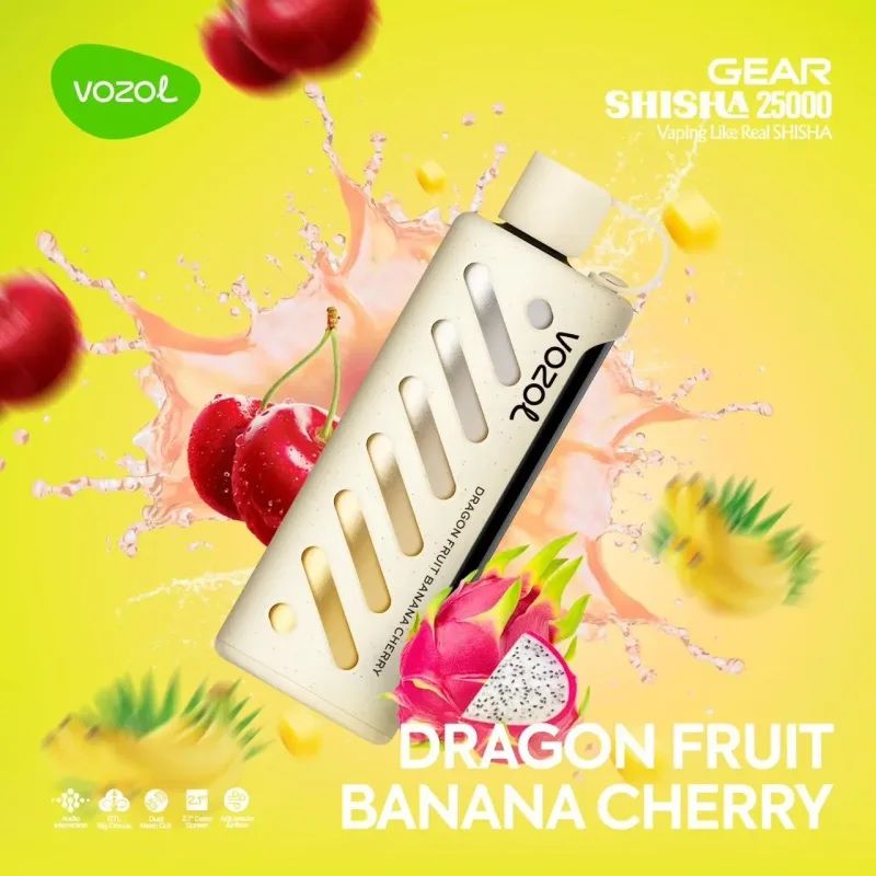 Vape Vozol Gear Shisha 25000 puffs premium!