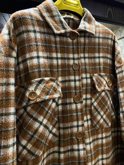 Продам теплую рубашку