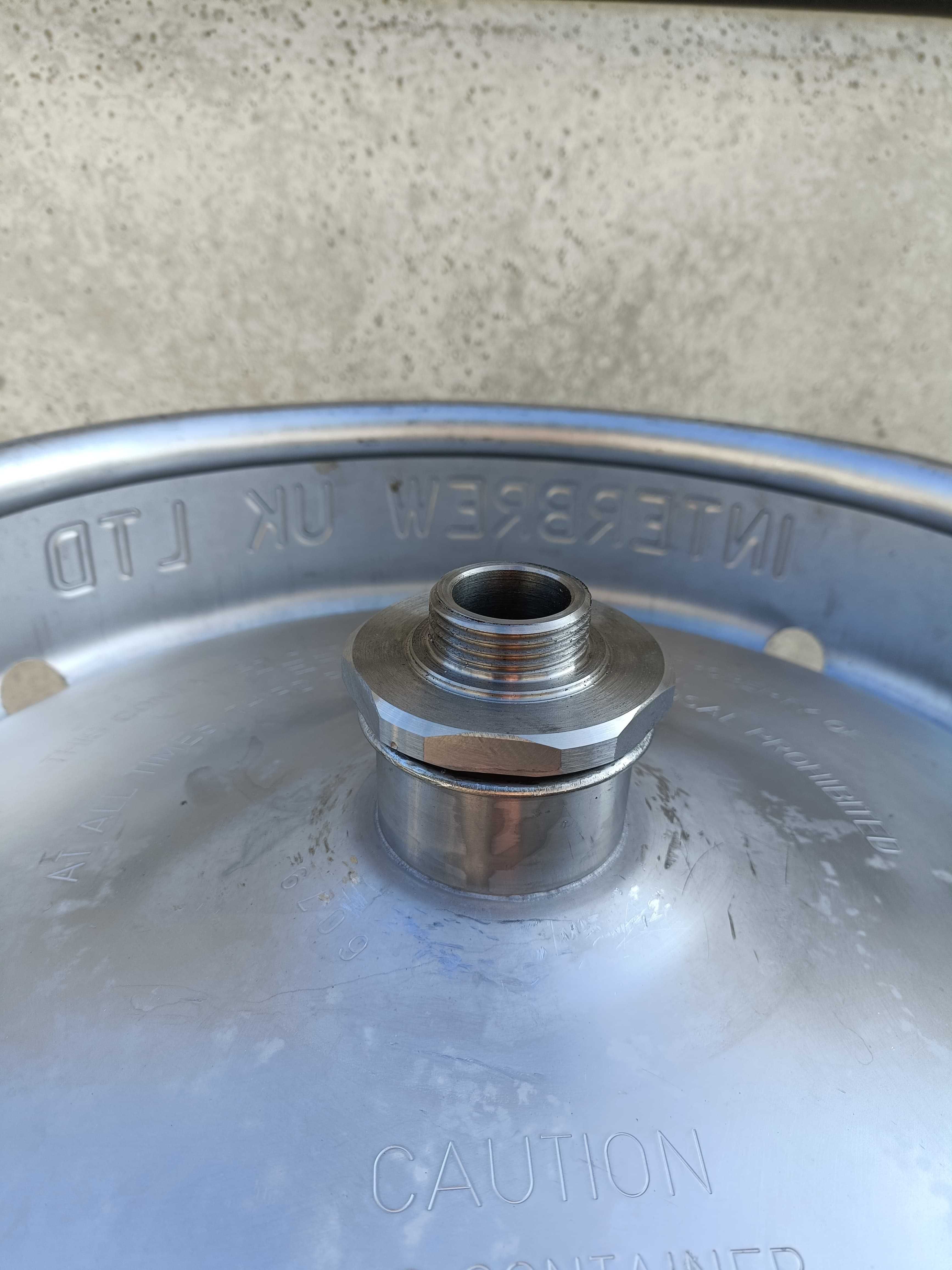 Vas expansiune fara basica din butoi bere inox alimentar 50 L