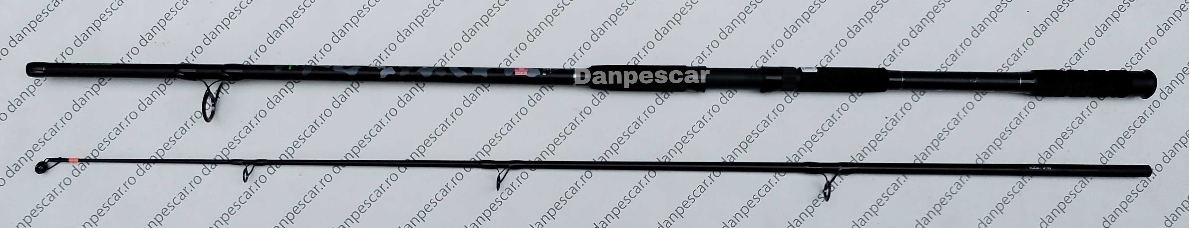 SET 4 Lansete SOMN Diamant DTM Catfish Lungime: 2,70m ACTIUNE 400 g