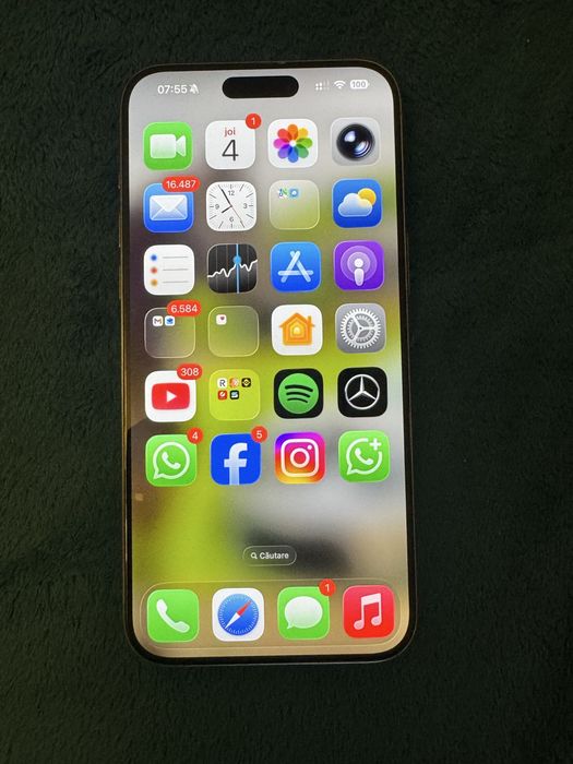 Vand Iphone 15 Pro Max Gri