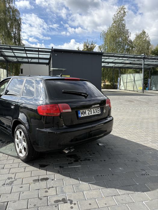 Vând Audi A3 8p, black, an 2008