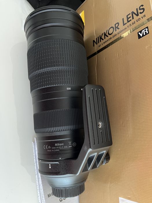 NIKON AF-S NIKKOR 200-500mm f/5.6E ED VR