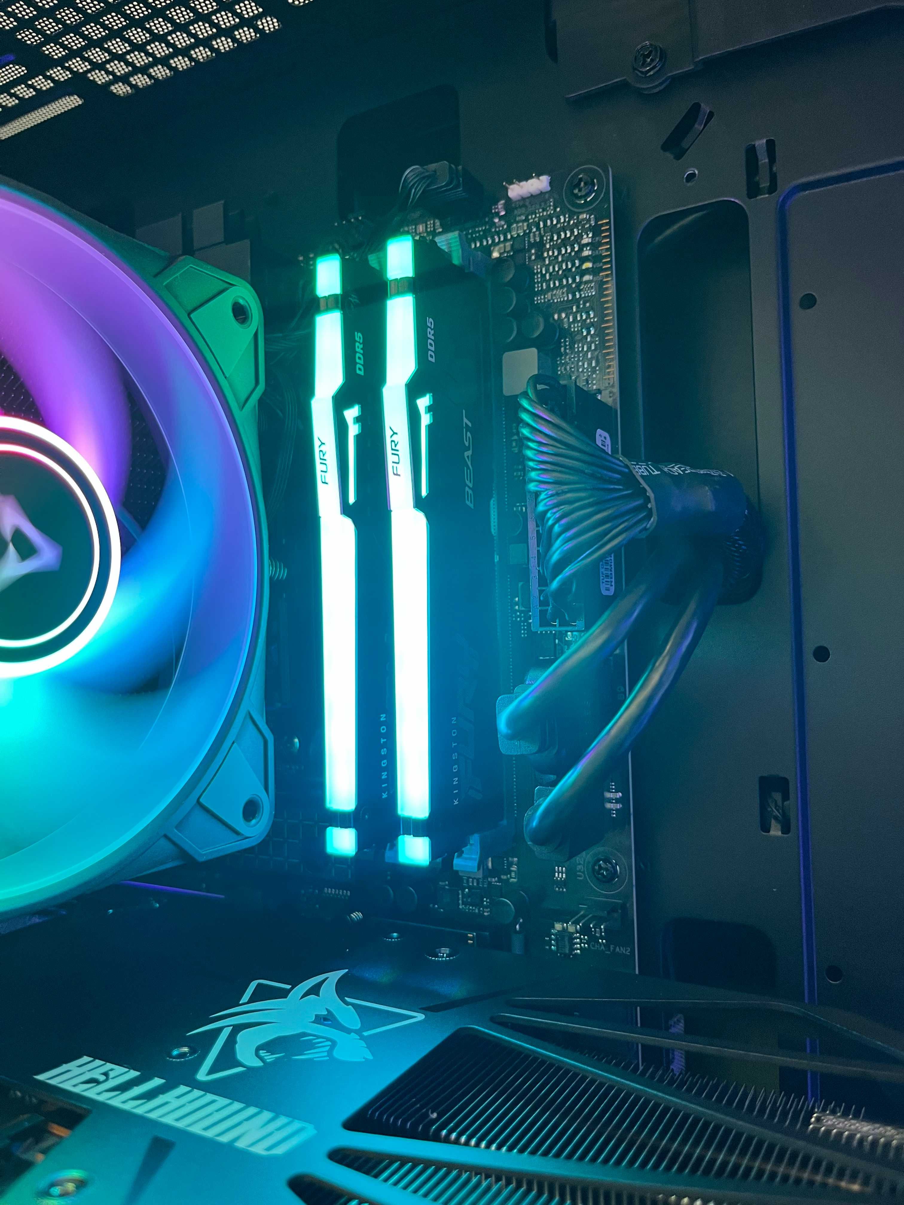 Геймърски компютър AMD Ryzen 7 9700X, RX 9070 XT 16GB, 32GB ram
