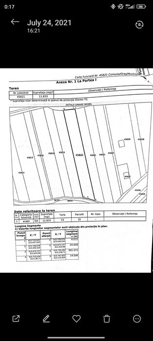 Teren de Vânzare Pielești-Craiova