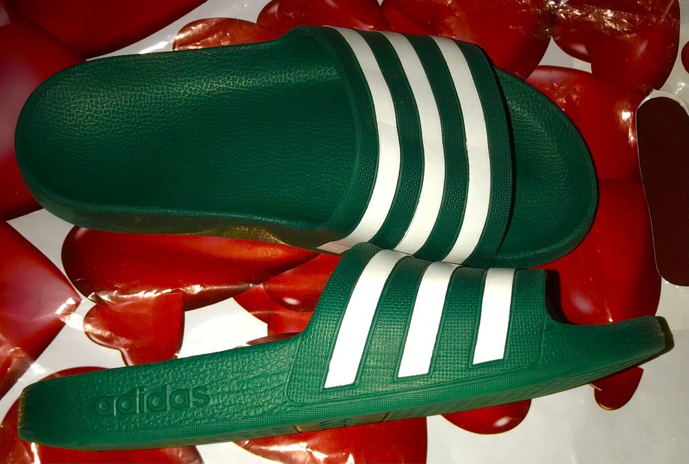Papuci Adidas,  nr. 39, culoare verde