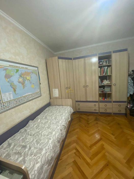 Детский модульный гарнитур «ТриЯ Индиго» - кровать, шкафы, комплект