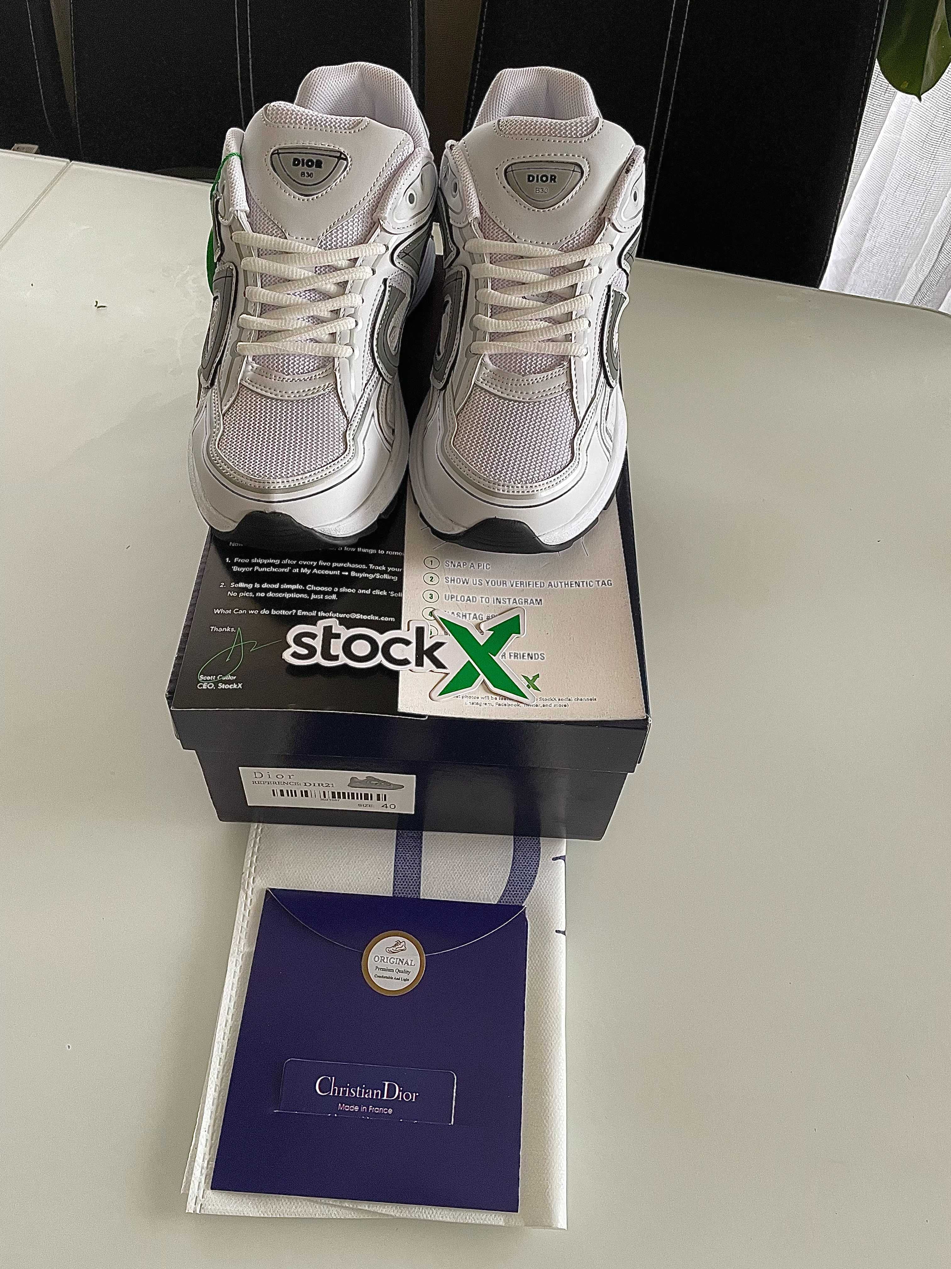 DIOR B30 White 40,41,42,43,44