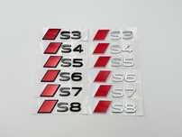 Embleme AUDI S S-line spate NOU