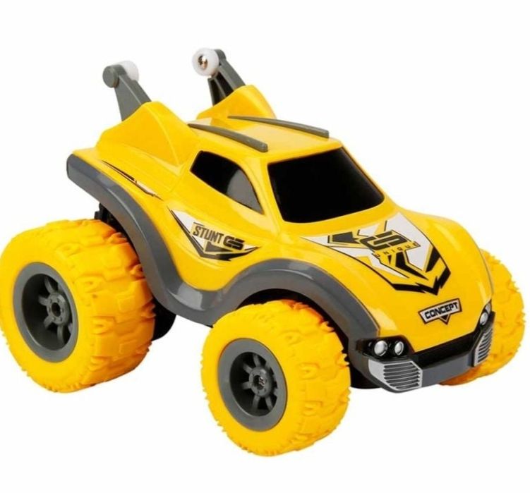 Vand Masina cu telecomanda, Sunman, Mini Rambler, Galben, 16 cm