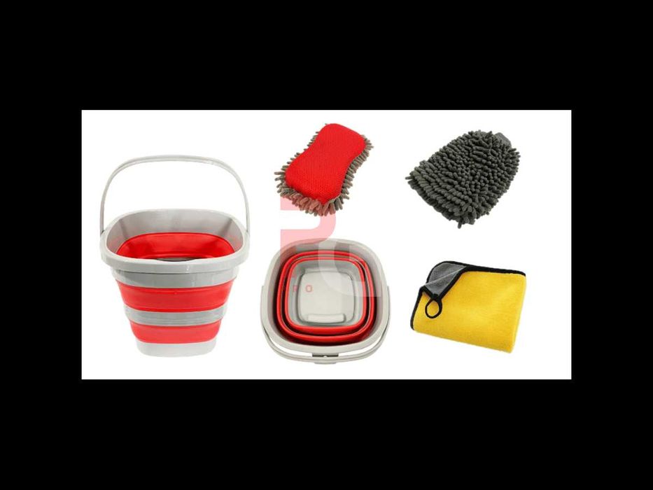 Set de curatare din 4 piese cu galeata Nou// Transport gratuit