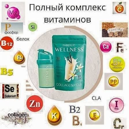 Для похудения, с Витаминами и миниралами коктейль Wellness. По акции!!
