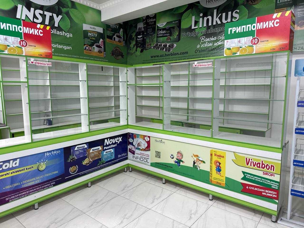 Savdo dókonlari uchun vitrina