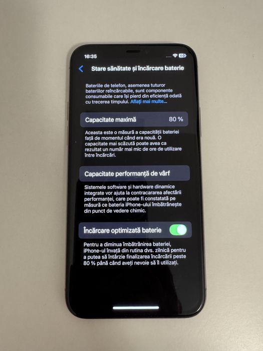 Iphone 11 pro 80% baterie garantie 1 an