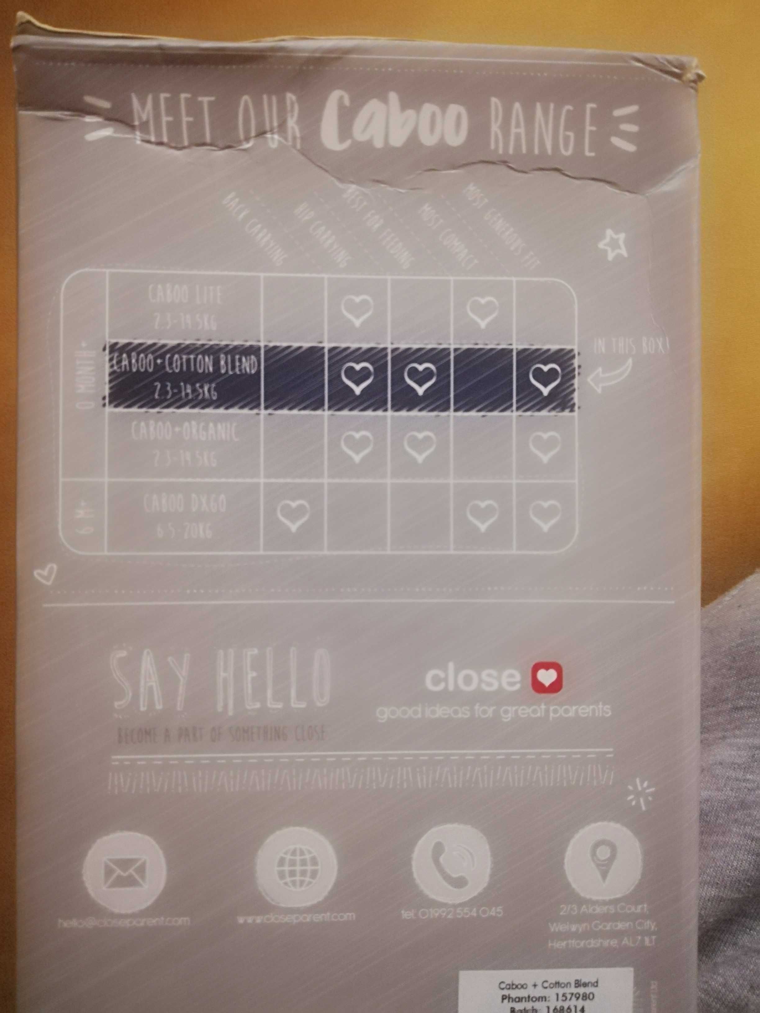 слинг caboo + cotton blend